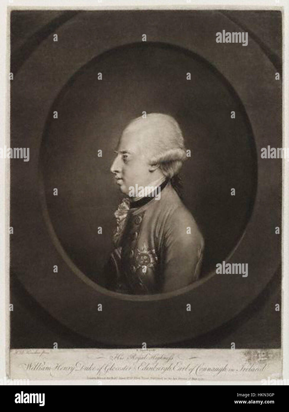 William Henry Duke von Gloucester und Edinburgh Stockfoto