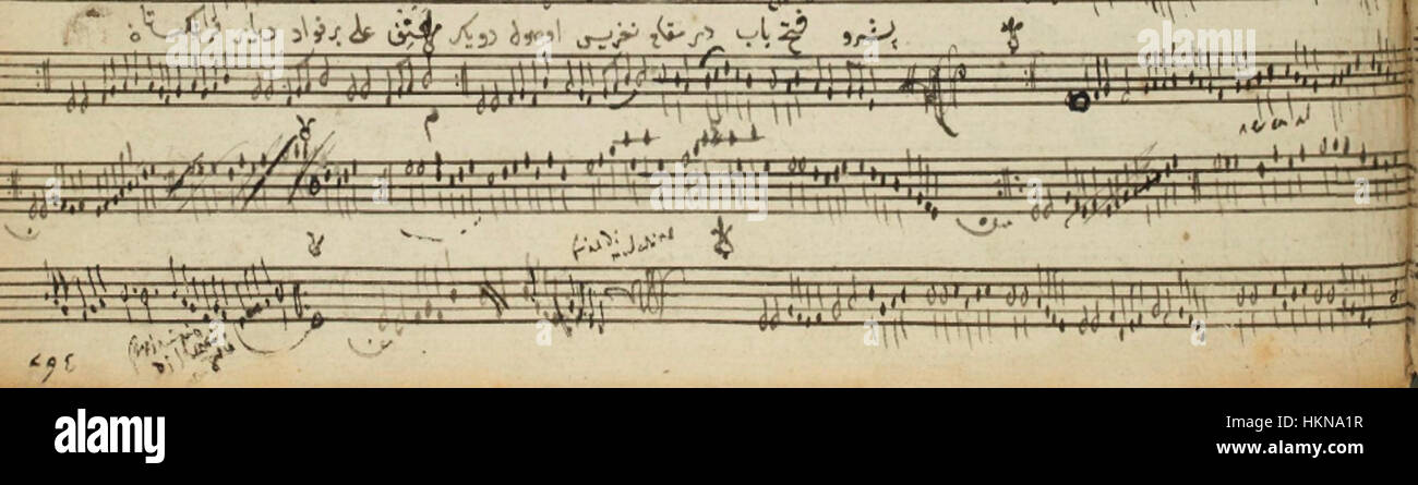 Ali Ufki war ein osmanischer Komponist und Musiker, der für seine Beiträge zur klassischen türkischen Musik bekannt war. Dieses Kunstwerk unterstreicht seinen Einfluss in der osmanischen Kultur- und Musikgeschichte. Stockfoto