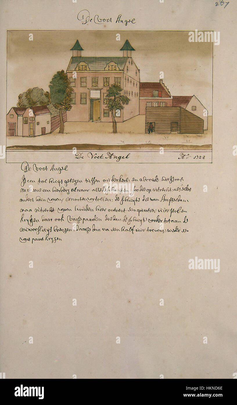 Diese Arbeit mit dem Titel „Atlas Schoemaker-Westfriesland-Deel4-1172-Noord-Holland“ ist eine detaillierte Karte oder Illustration aus der Region Westfriesland, Niederlande. Es zeigt wahrscheinlich spezifische lokale Geographie, Städte oder Wahrzeichen von historischer Bedeutung während der frühen Neuzeit. Stockfoto