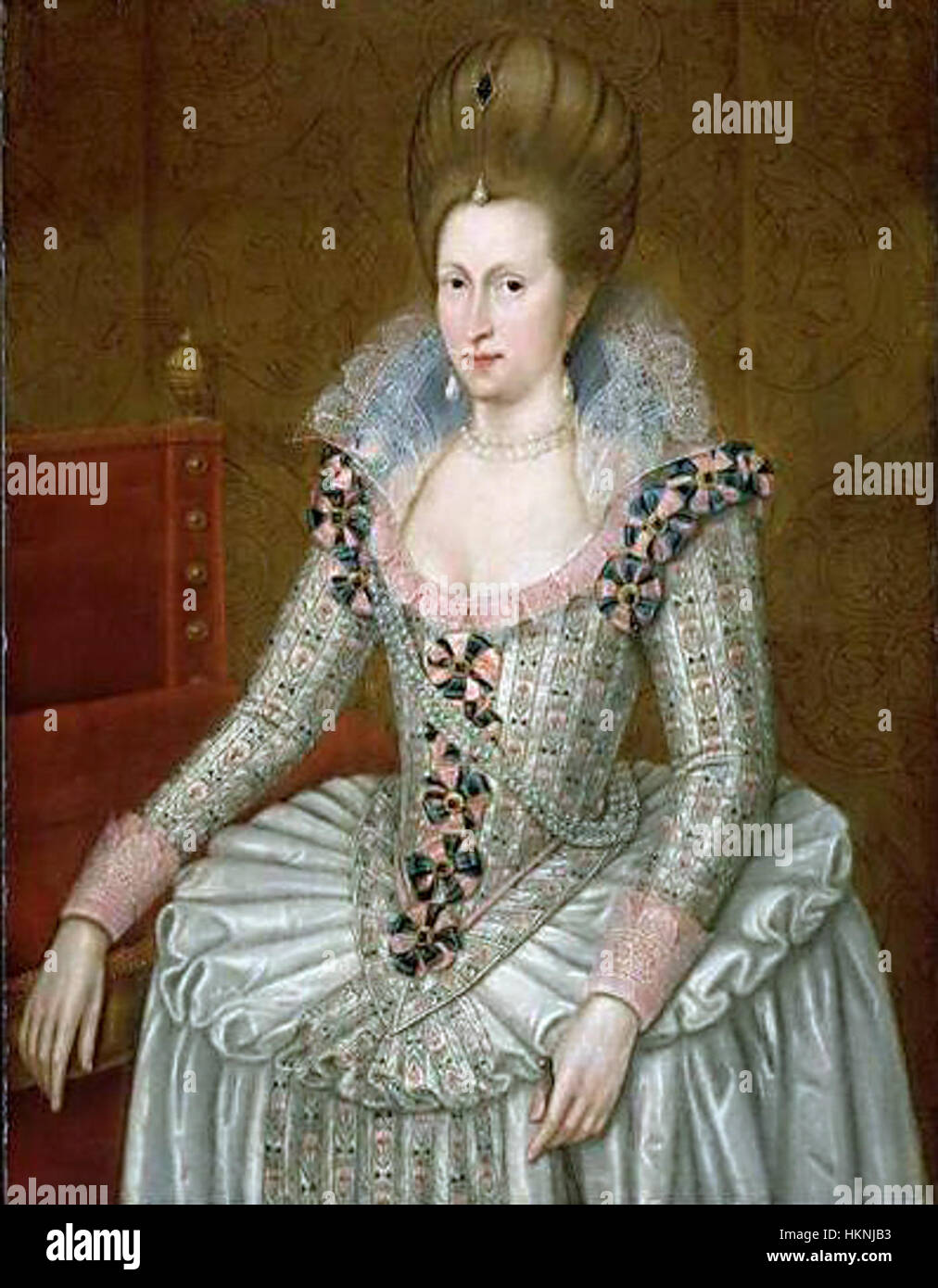 Anne von Dänemark-1605 Stockfoto