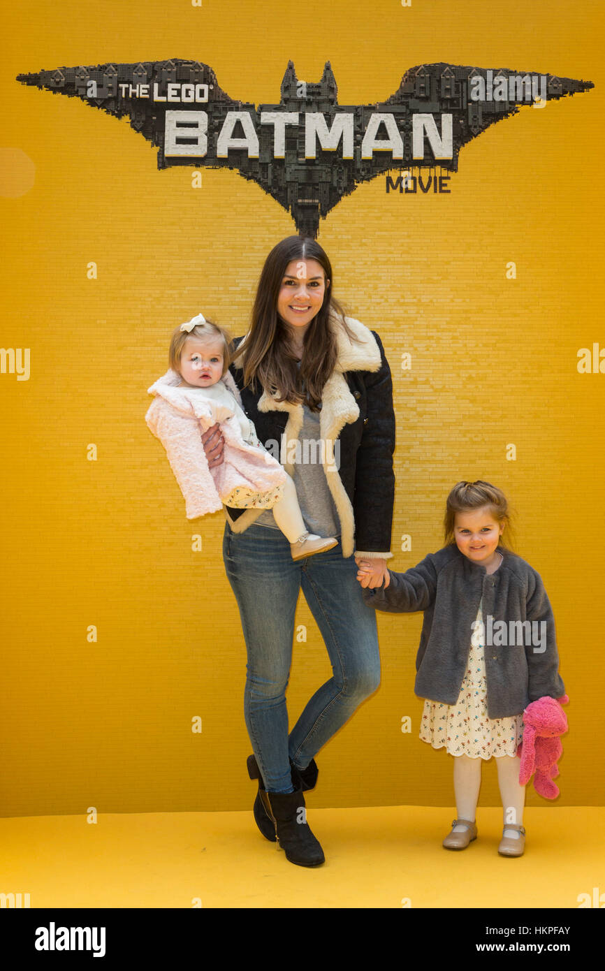 London, UK. 28. Januar 2017. Imogen Thomas. Warner Bros Pictures präsentiert eine Gala Screening The LEGO Batman Movie auf Empire Cineworld in Leicester Square. Stockfoto