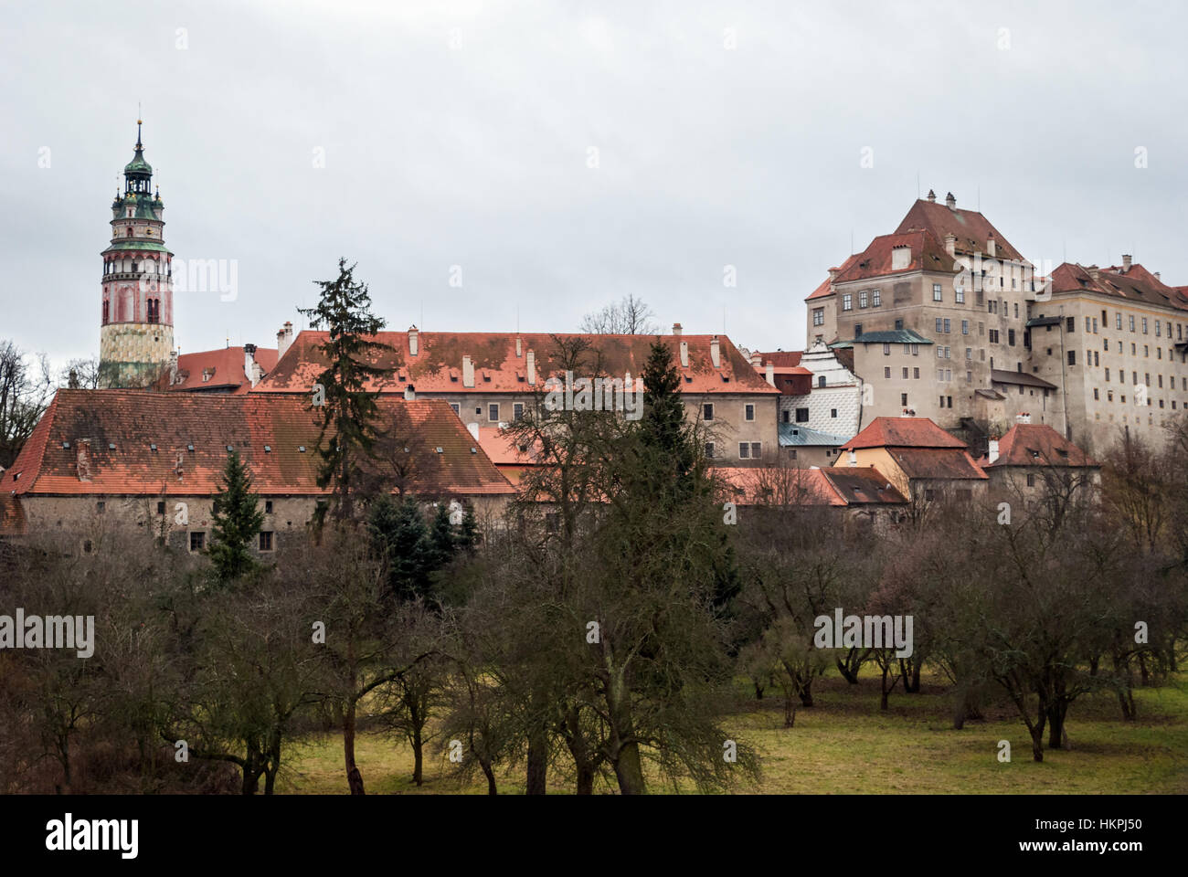 Cesky Krumlov, Tschechische Republik Stockfoto