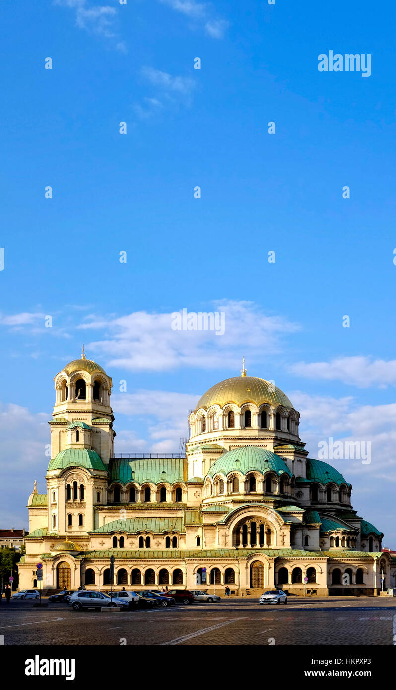 Alexander-Newski-Kathedrale, Sofia, Bulgarien Stockfoto