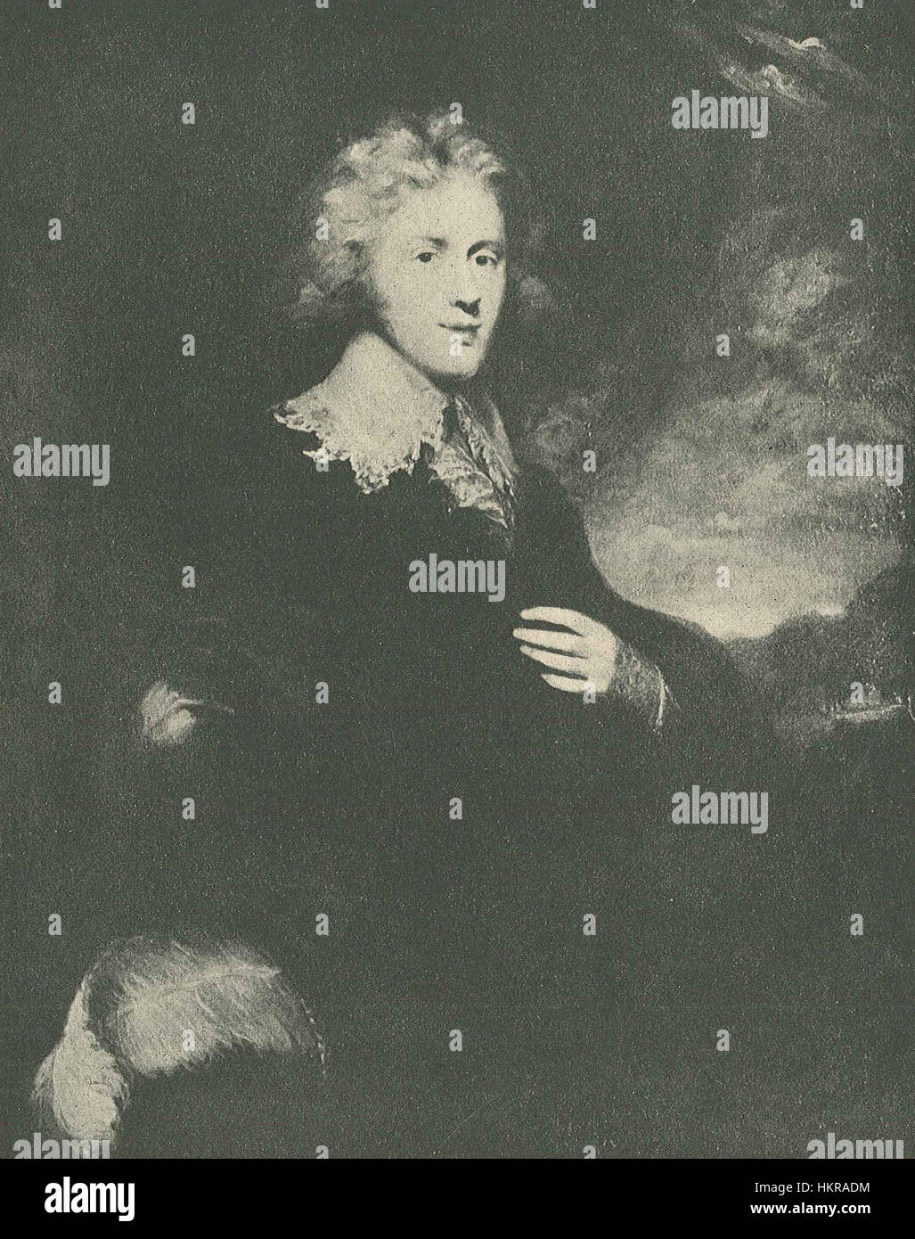 Carl Fredrik von Bredas Porträt „Gustaf Trolle-Bonde Som ung“ von 1795 fängt den jungen schwedischen Adligen in einer detailreichen Darstellung ein. Dieses Werk ist bekannt für sein hohes Maß an Realismus und die Eleganz, die typisch für schwedische Porträts aus dem 18. Jahrhundert ist. Stockfoto