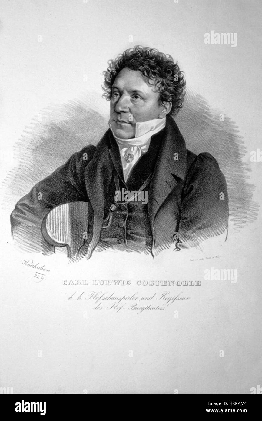 Carl Ludwig Costenoble war ein Künstler aus dem 19. Jahrhundert, der für seine detaillierten und realistischen Landschaftsmalereien bekannt war. Seine Werke schilderten oft die europäische Natur, wobei er ruhige Ausblicke und Landschaften mit einem Schwerpunkt auf natürlicher Schönheit einfangen ließ. Stockfoto