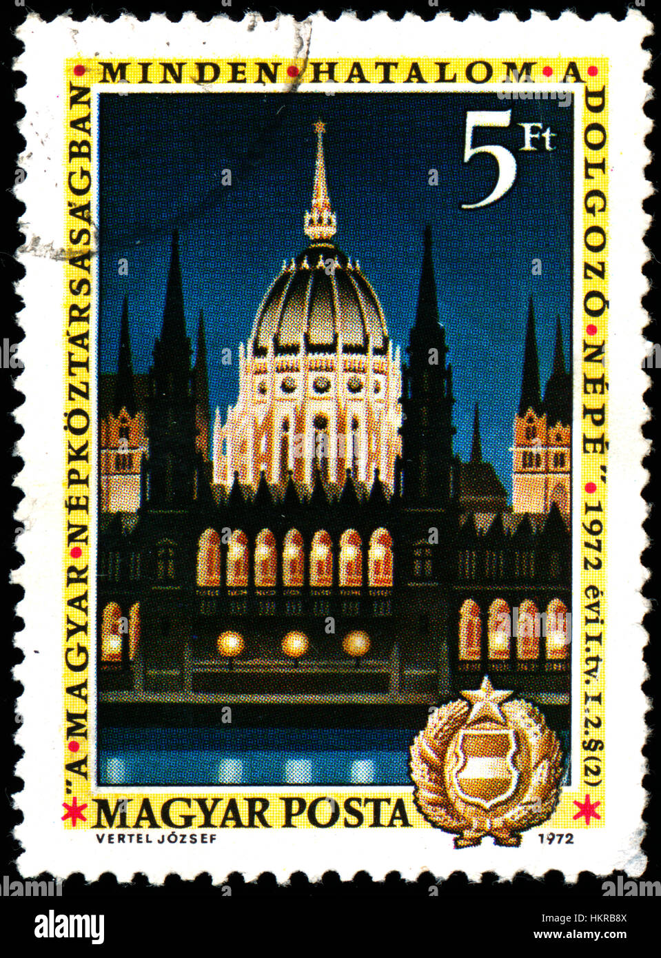 Budapest Ungarn 29 Januar 2017 Eine Briefmarke Gedruckt In Ungarn Zeigt Parlament In Budapest Ca 1972 Stockfotografie Alamy