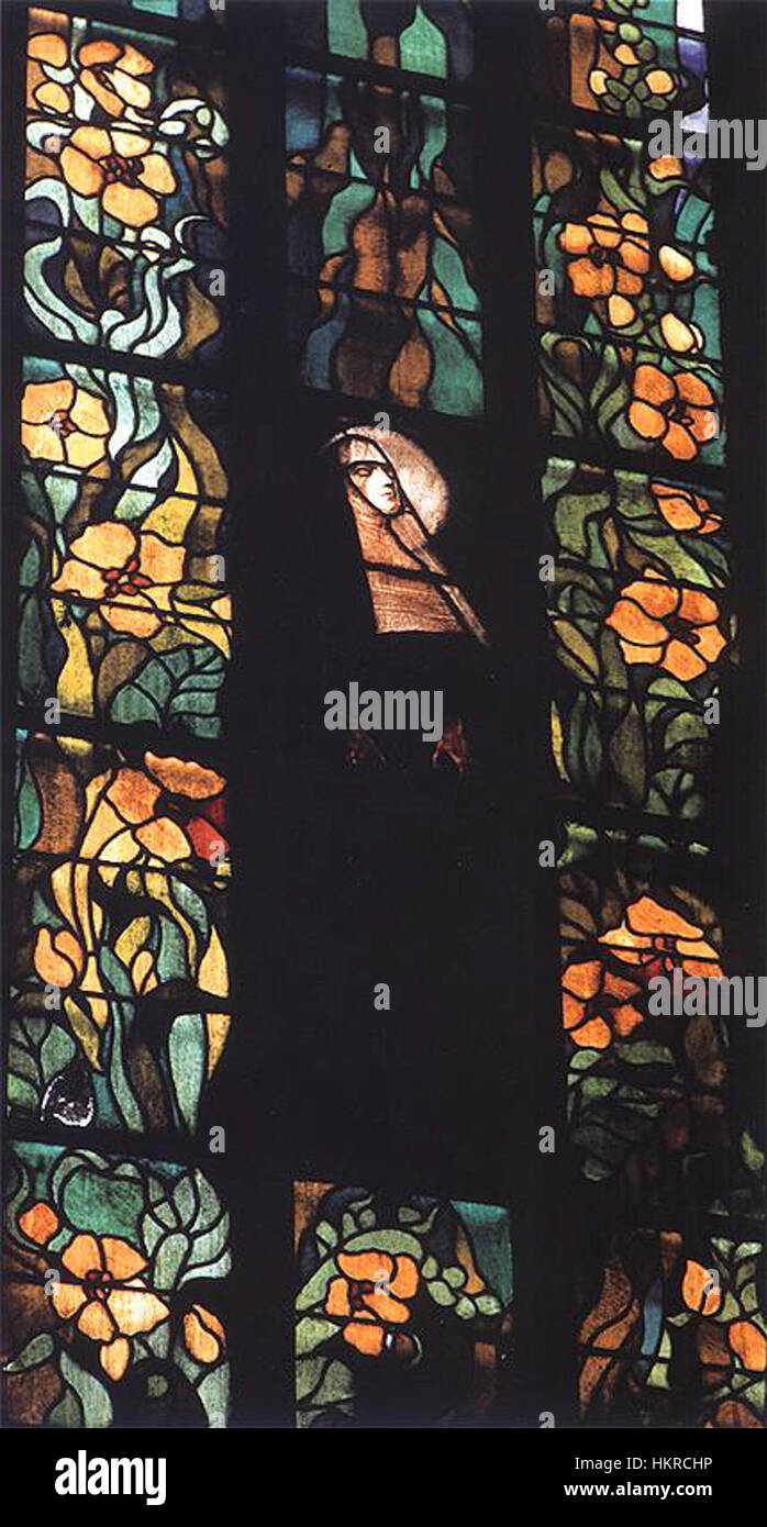 Dieses Gemälde der Heiligen Salomea, das einem unbekannten Künstler zugeschrieben wird, unterstreicht die Hingabe und Gnade des heiligen. Das Kunstwerk spiegelt die religiöse und kulturelle Bedeutung weiblicher Heiliger in der christlichen Ikonographie wider und stellt Salomea in einem spirituellen und verehrten Licht dar. Stockfoto