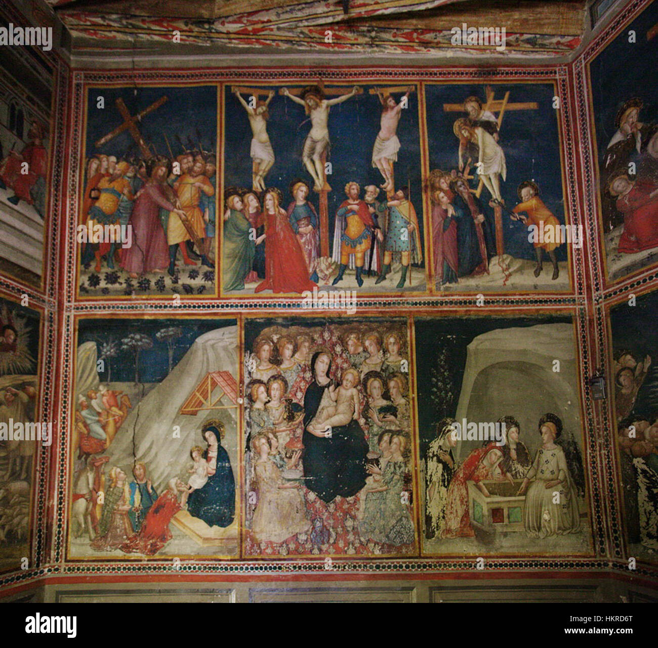 Eine künstlerische Darstellung des CelaStMiquel Centre mit einem modernen Gebäude, umgeben von einer gepflegten Umgebung. Das Bild erfasst das architektonische Design und die umgebende Landschaft. Stockfoto