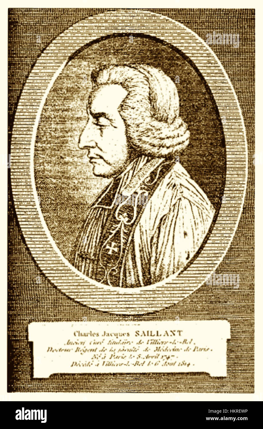 Charles Jacques Saillant Stockfoto