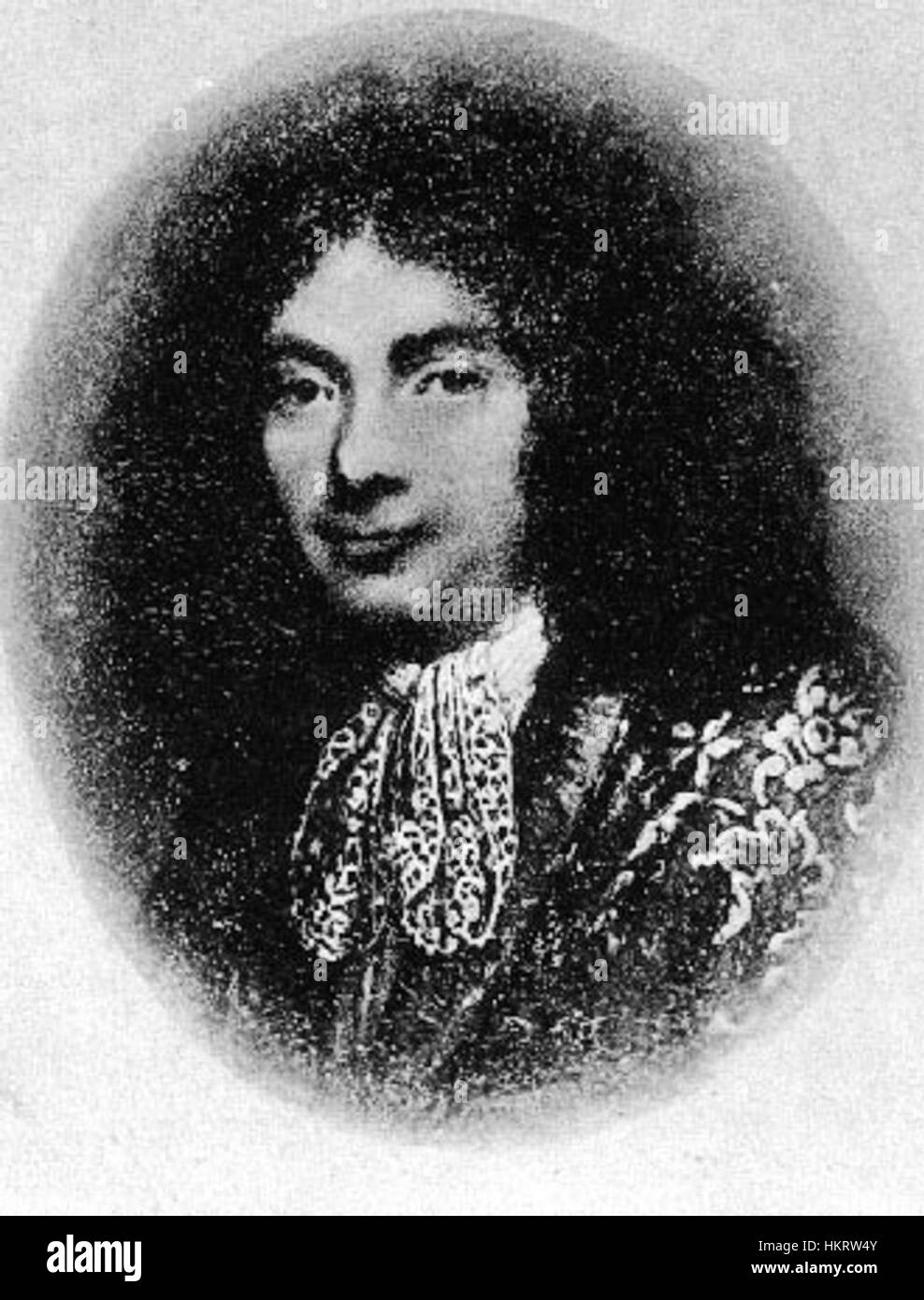 Das Porträt von Damery fängt einen Moment der Eleganz ein und zeigt die Kunst des Künstlers, das Motiv mit Liebe zum Detail darzustellen. Dieses Kunstwerk, das wahrscheinlich aus dem 18. Oder 19. Jahrhundert stammt, unterstreicht die Meisterschaft des Künstlers im Porträt und im klassischen Stil. Stockfoto