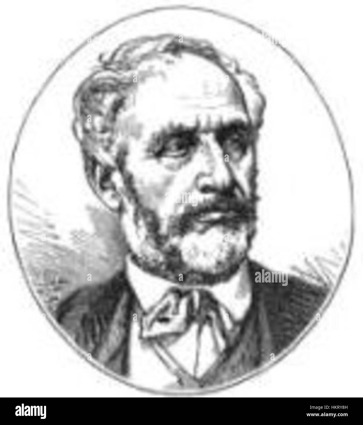 Das Gemälde „Delescluze 1871“ erinnert an die Ereignisse der Pariser Kommune und konzentriert sich auf die revolutionäre Figur von Delescluze. Das Stück zeigt die emotionale Intensität und das politische Klima der Zeit. Stockfoto