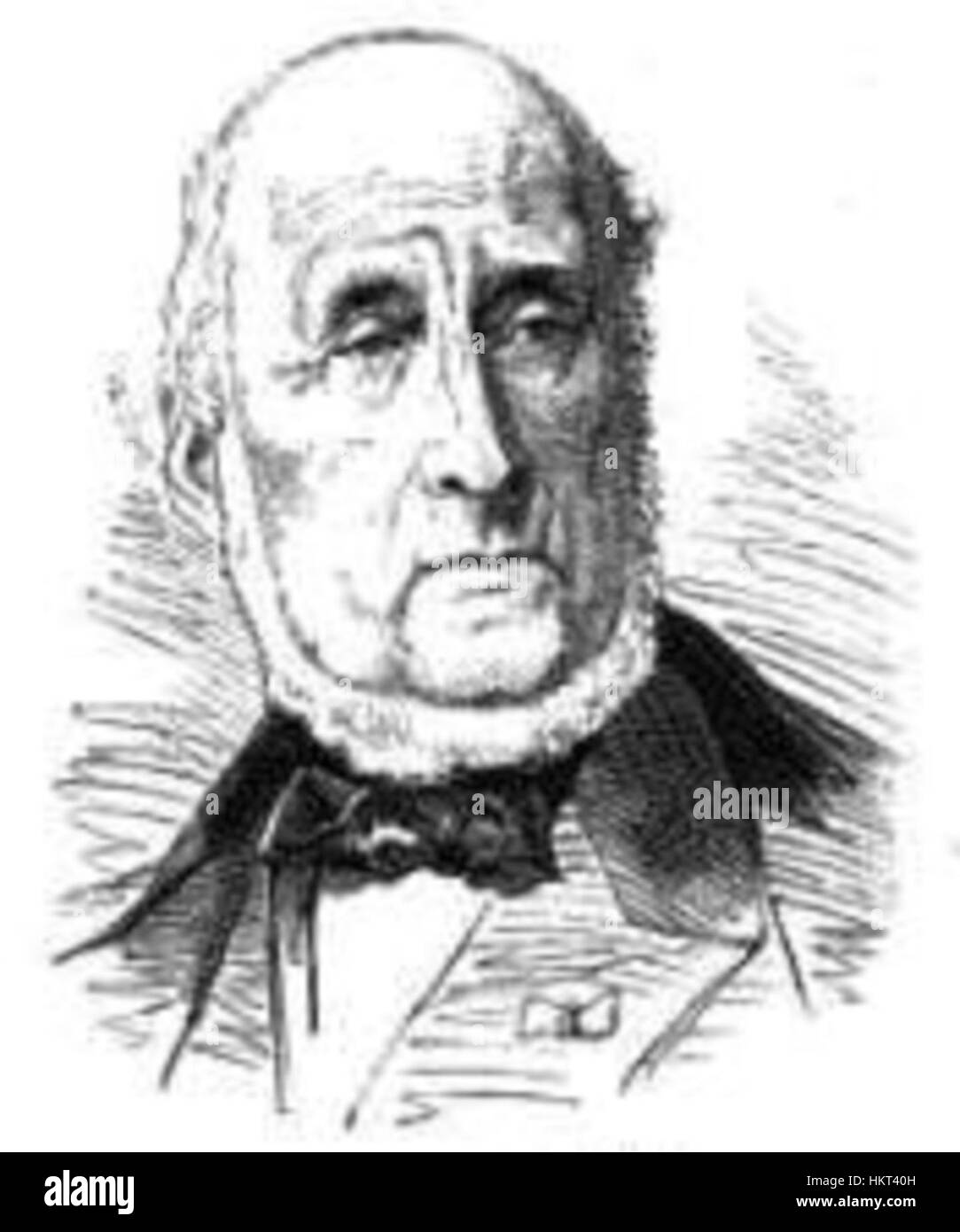 Ein Porträtbild von Robert Alexandre Douesnel, das die Fähigkeit des Künstlers zeigt, komplizierte Details und Ausdrücke festzuhalten. Dieses Werk zeigt Douesnel unverkennbaren Stil des Realismus. Stockfoto