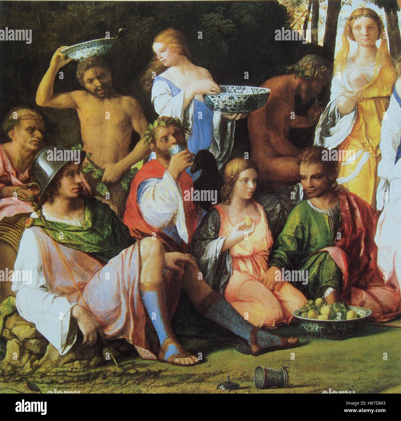 Fest der Götter Giovanni Bellini 1514 Stockfoto