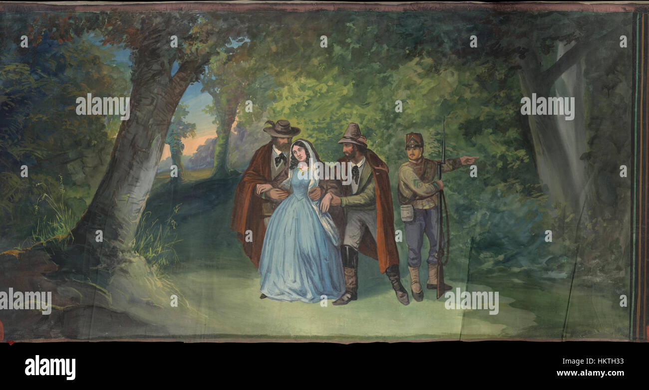 „Wald. Anita Dying ist ein kraftvolles Ölgemälde, das einen ergreifenden Moment in der Natur darstellt. Die Arbeit fängt das Thema Leben und Tod mit ausdrucksstarken Pinselarbeiten ein und unterstreicht die emotionale Intensität der Szene. Stockfoto