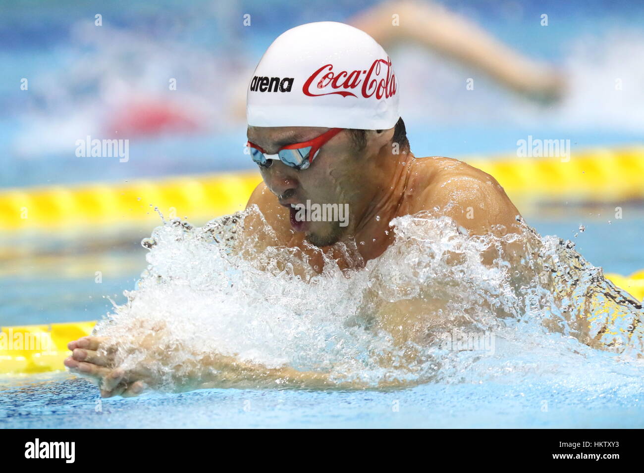 Tokio, Japan. 29. Januar 2017. Kosuke Kitajima Kosuke Kitajima Cup 2017 Tatsumi International Swimming Center in Tokio, Japan. Bildnachweis: AFLO SPORT/Alamy Live-Nachrichten Stockfoto