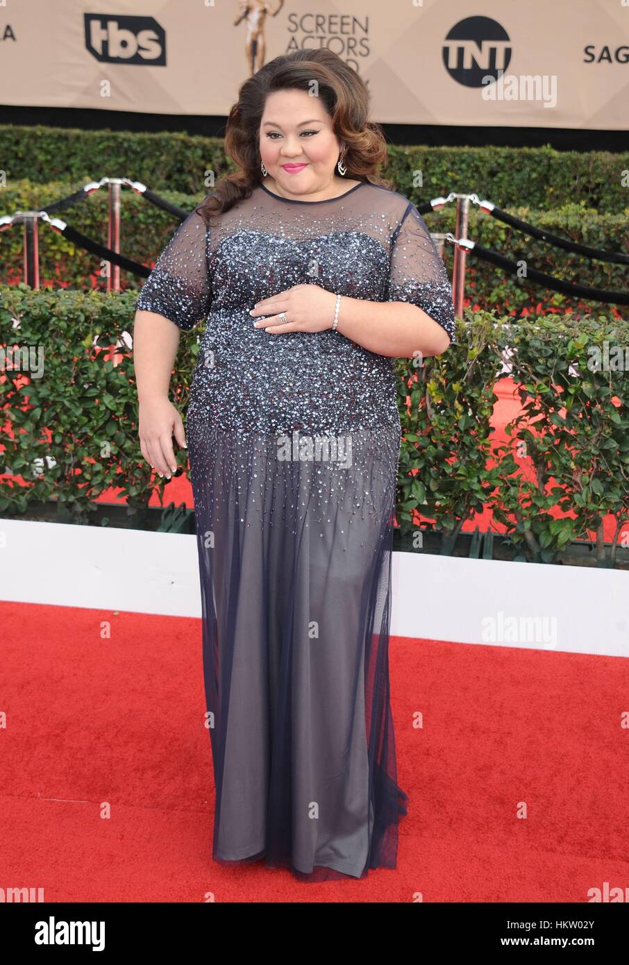 Los Angeles, CA, USA. 29. Januar 2017. Jolene Purdy im Ankunftsbereich für 23. Annual Screen Actors Guild Awards, präsentiert von SAG AFTRA - Ankunft 1 Schrein Exposition Center, Los Angeles, CA 29. Januar 2017. Bildnachweis: Dee Cercone/Everett Collection/Alamy Live-Nachrichten Stockfoto