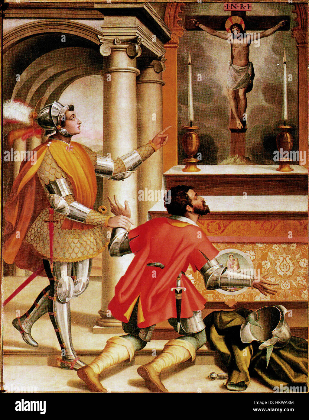 Ein Gemälde von G. Butteri mit dem Titel „Passignano“, das wahrscheinlich die Landschaft oder die Menschen von Passignano darstellt, zeigt den Stil des Künstlers und konzentriert sich auf die Aufnahme natürlicher Szenen oder des ländlichen Lebens. Stockfoto