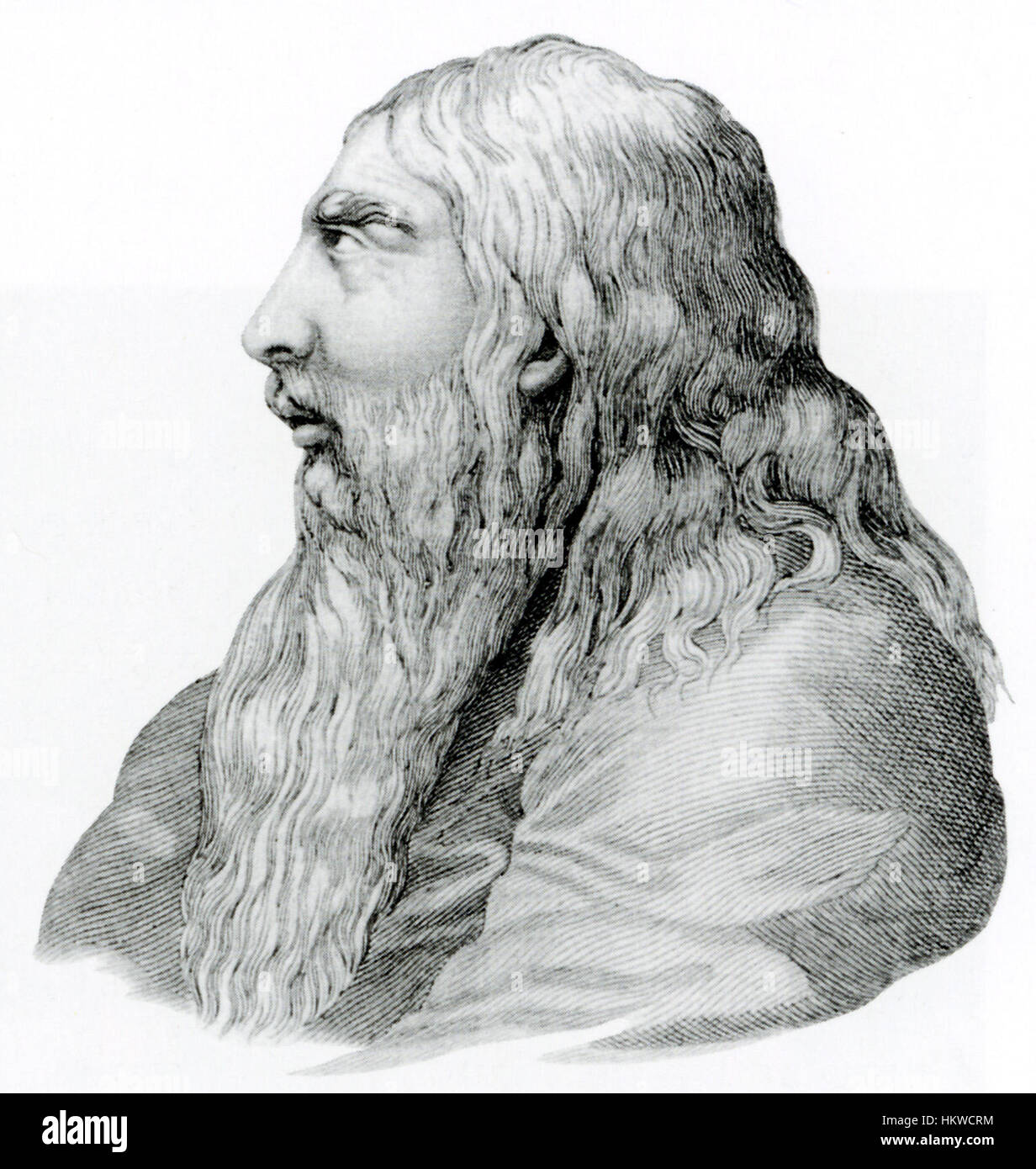 Dieses Porträt von König Georg III., gemalt von Henry Meyer, fängt den Monarchen in seiner königlichen Kleidung ein. Das Gemälde unterstreicht die königliche Mode und würde des britischen Königs im 18. Jahrhundert. Stockfoto