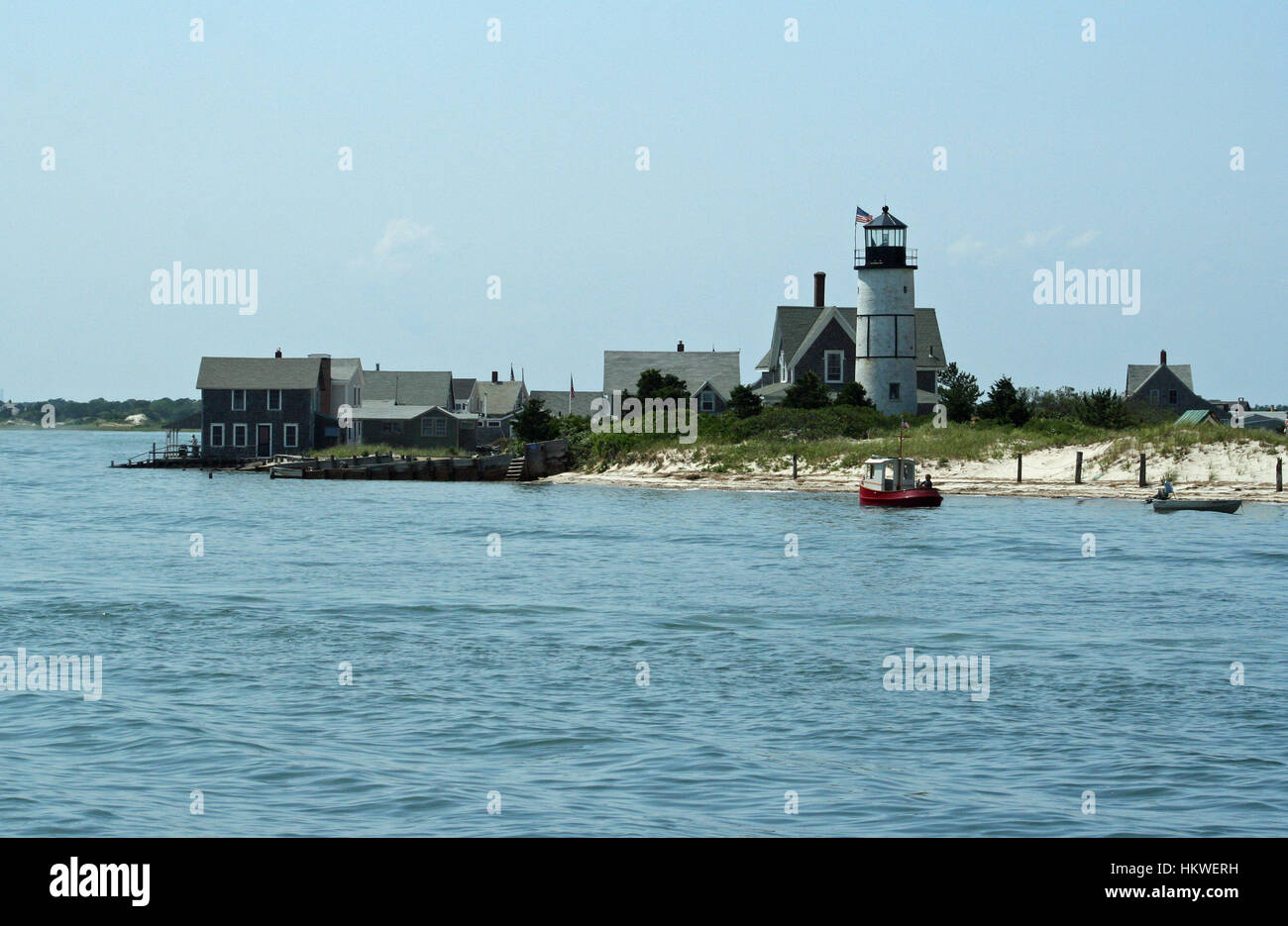 Malerische Küste in Cape Cod, Massachusetts Bereich Stockfoto