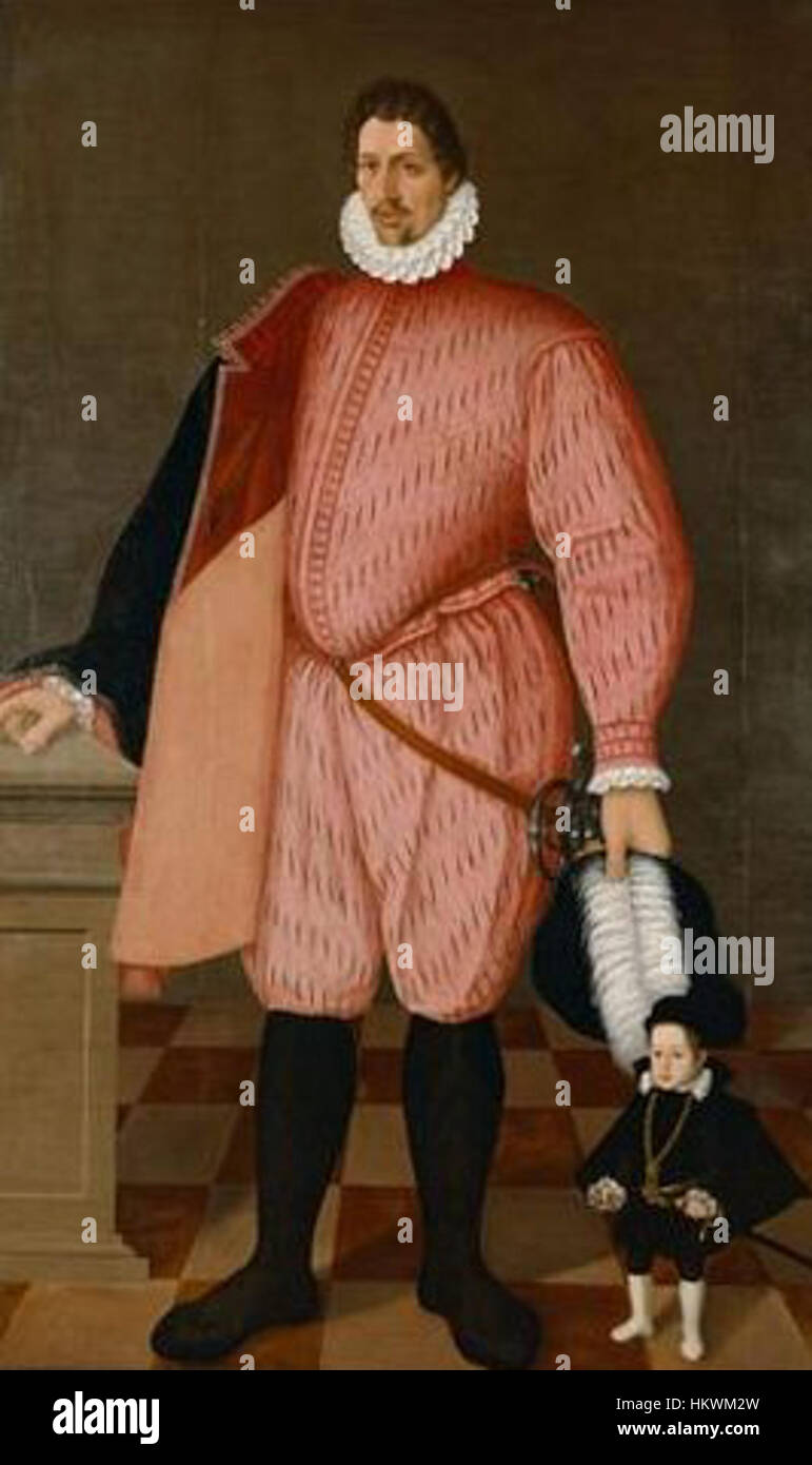 Giovanni Bona war ein italienischer Maler, der für seine religiösen und historischen Werke bekannt war. Sein Stil war von klassischem Einfluss geprägt, und seine Gemälde zeigten oft sakrale Szenen und historische Ereignisse, die einen Einblick in die religiöse Kunst dieser Zeit gaben. Stockfoto