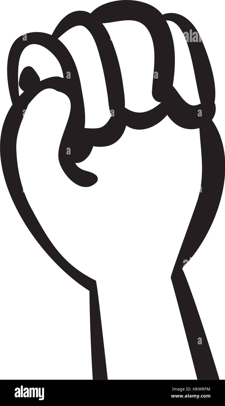 Get Faust Clipart Schwarz Weiß PNG