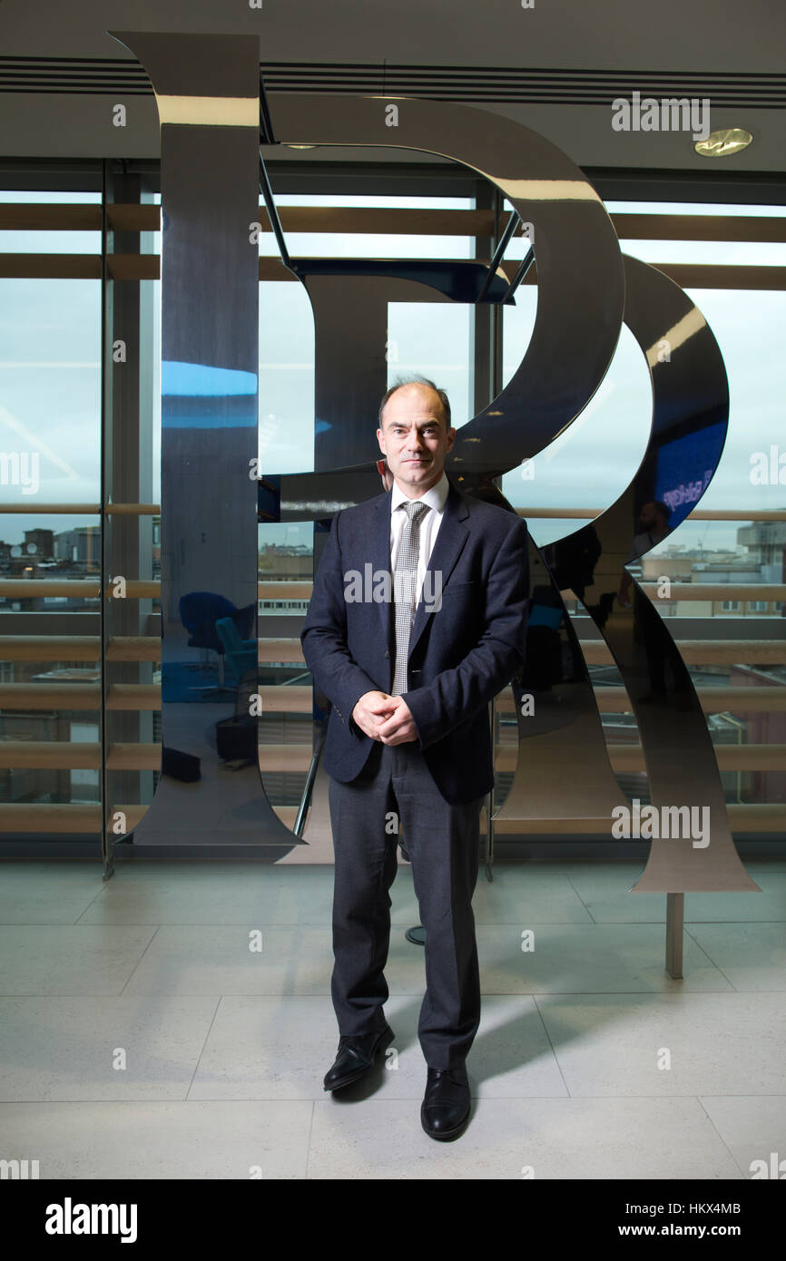 Rolls-Royce Chief Executive Warren East, Buckingham Gate, Victoria, London, England, Vereinigtes Königreich Stockfoto