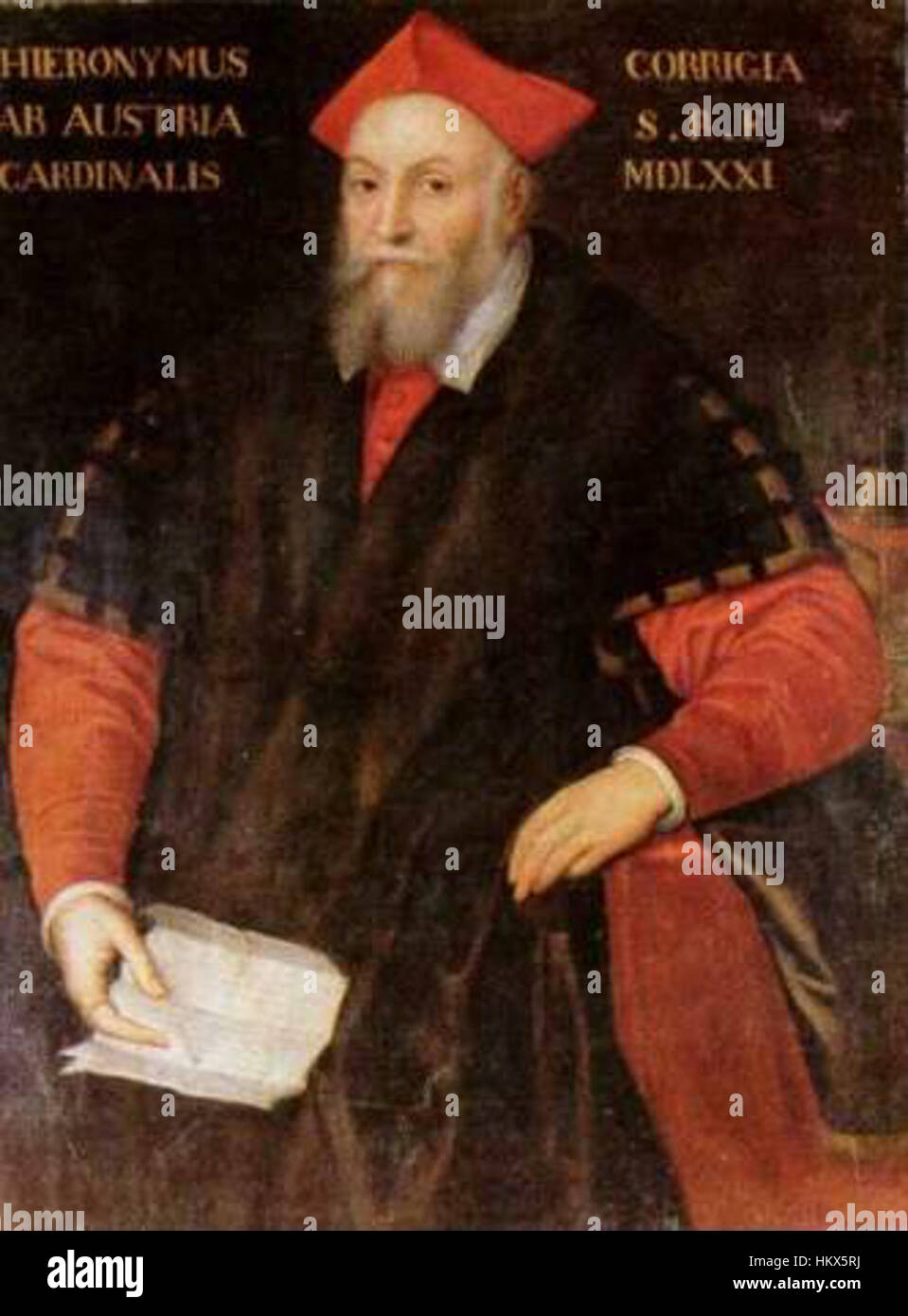 Girolamo da Correggio Stockfoto