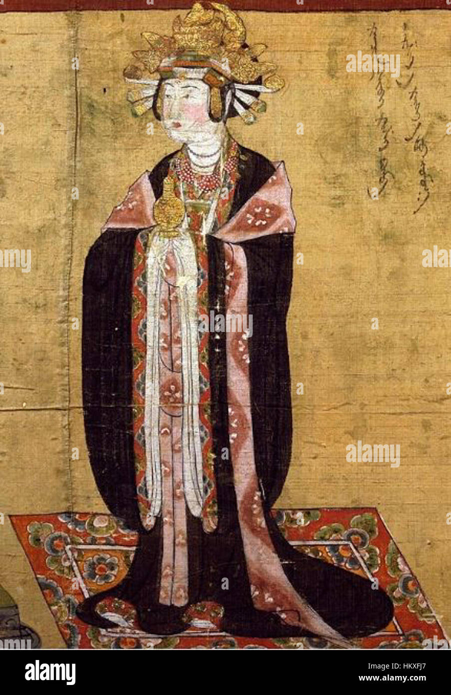 Buddhistische Spender, frühen nördlichen Sung-Dynastie, 983 n. Chr. Stockfoto