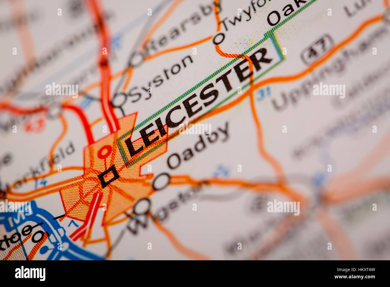 Karte von leicester -Fotos und -Bildmaterial in hoher Auflösung – Alamy