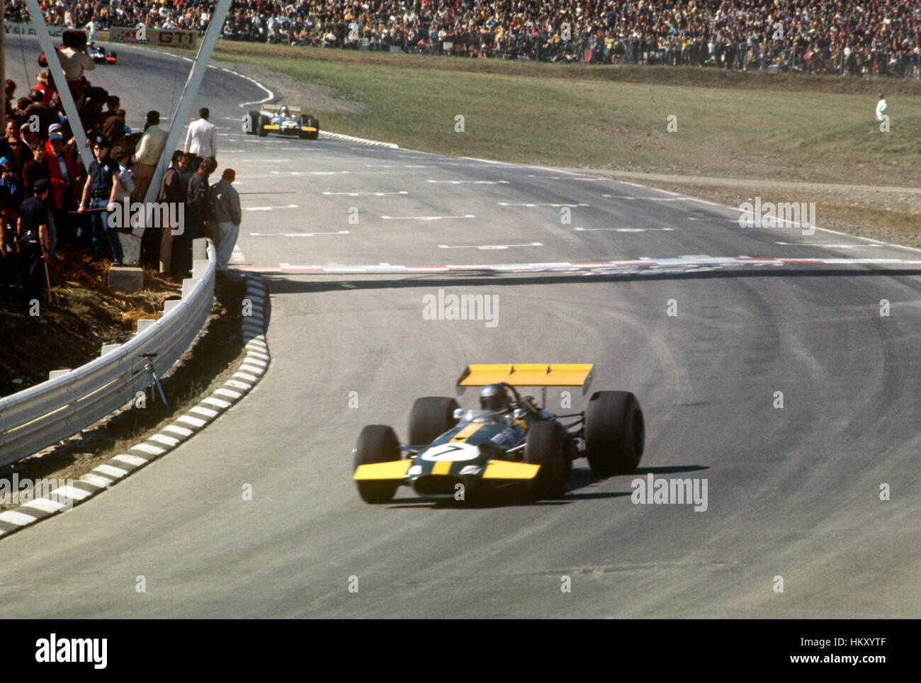 1969 Jackie Ickx belgischen Fahrer Brabham BT26A Watkins Glen US Grand Prix - Dnf USA Stockfoto