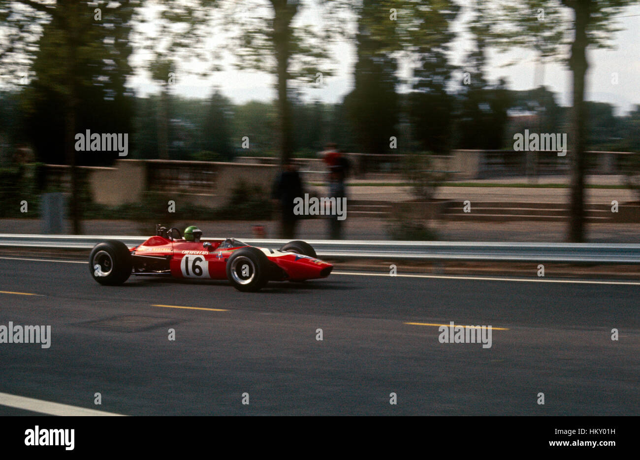 1969 Formel 2 Auto Montjuich Park Spanien Stockfoto