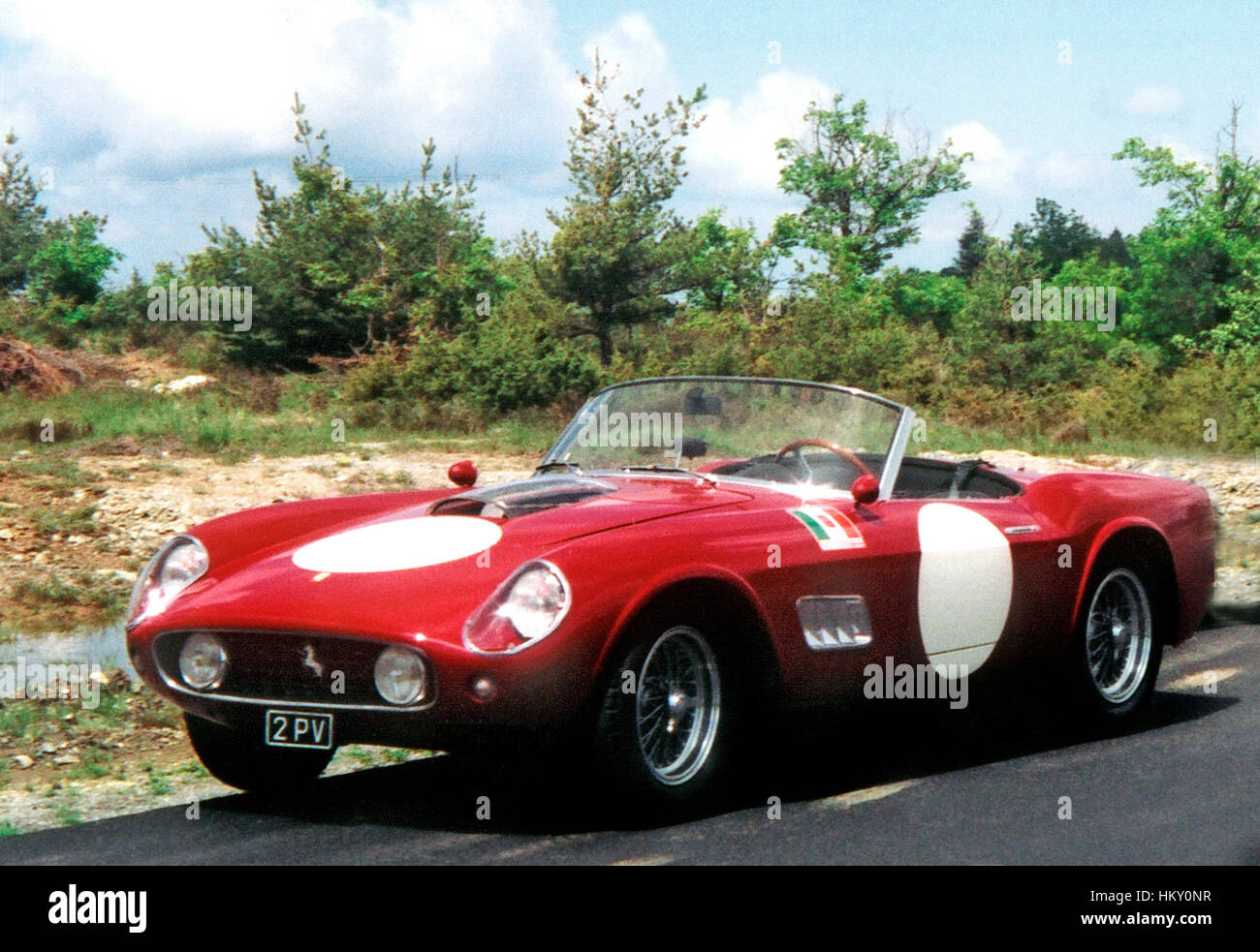 1959 Ferrari 250 California ch.no.1459GT ex Scuderia Serenissima Toskana PV Stockfoto