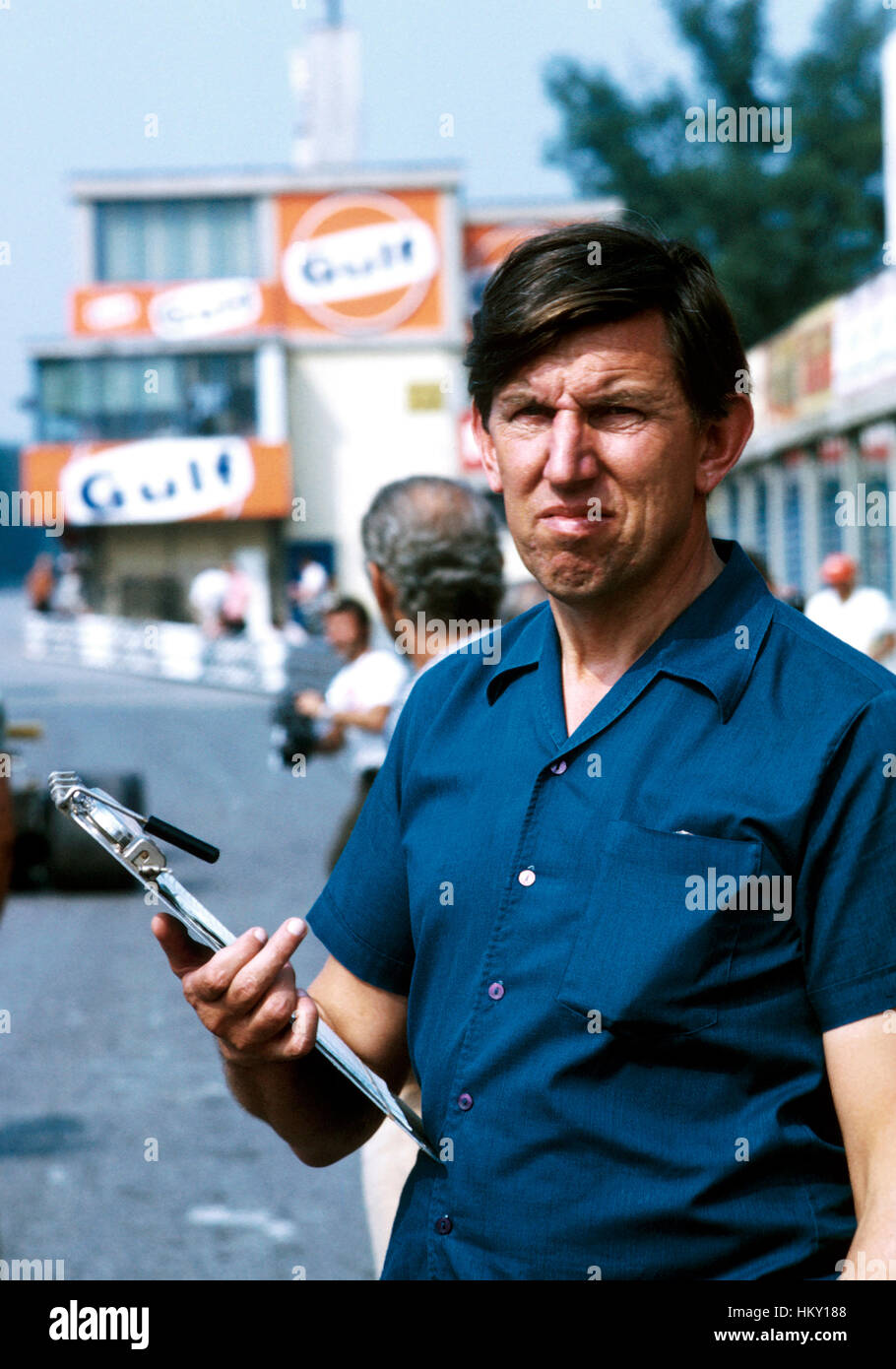 1972 Gruben Ken Tyrell GB Monza italienischen GP GG Stockfoto