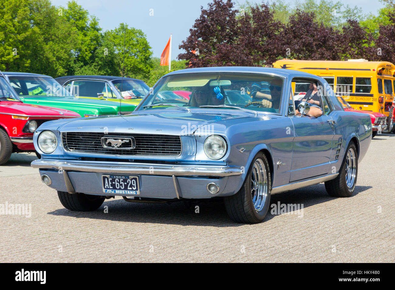 1966 Ford Mustang Sportwagen-Klassiker Stockfoto