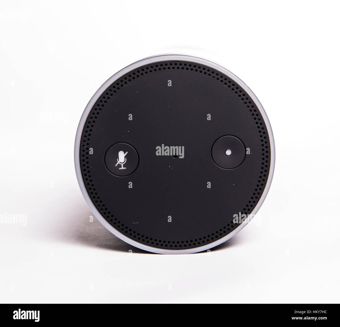 LEEDS, UK – 5. Januar 2017 Amazon Echo Alexa smart Assistant Stockfoto