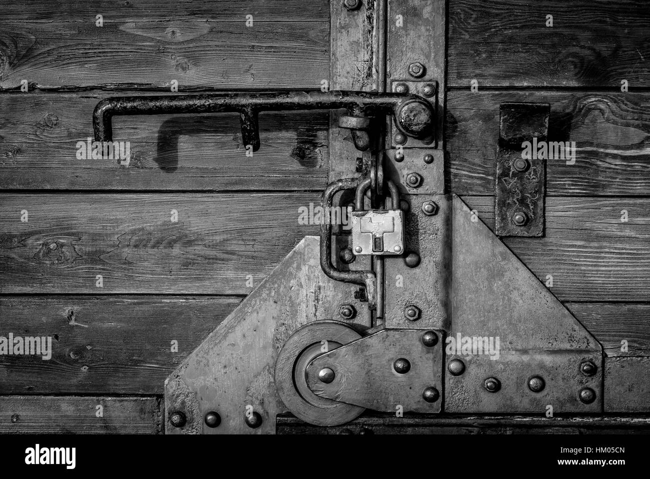 Auschwitz Birkenau 2 Extermination Camp Oswiecim Polen Stockfoto