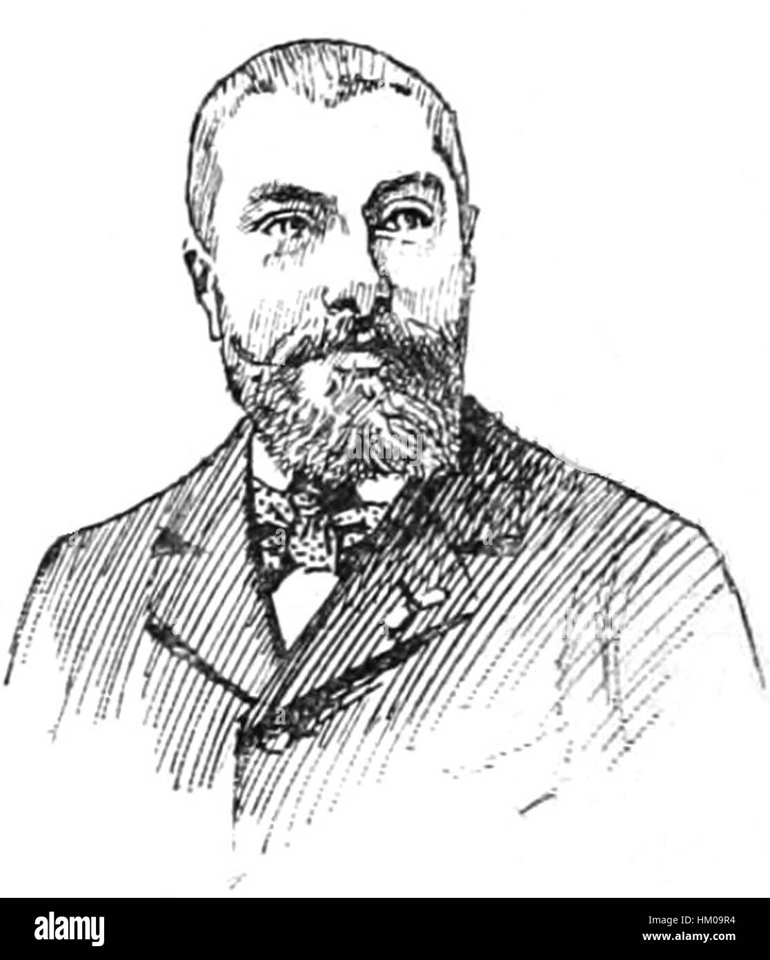 Ein Gemälde von Albert Le Moigne, das seinen charakteristischen Stil lebendiger Landschaften oder Charakterstudien einfängt. Das Kunstwerk spiegelt die historischen und künstlerischen Elemente der französischen Kunst des frühen 20. Jahrhunderts wider. Stockfoto