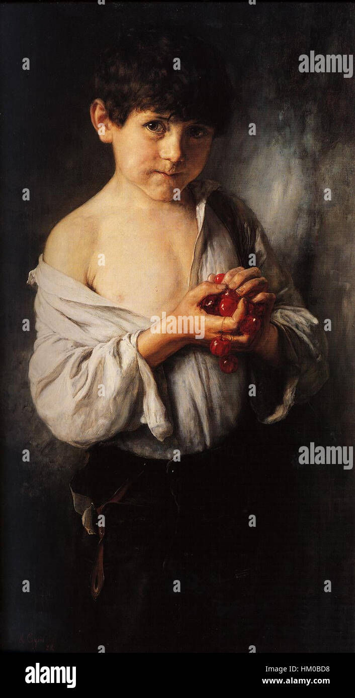 Bild Knabe Mit Kirschen: A Masterpiece of Art and Expression