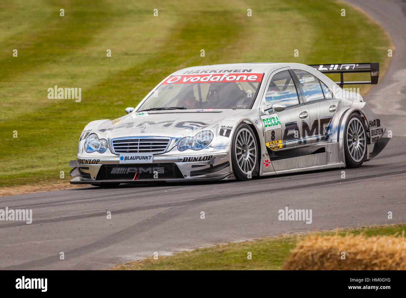 AMG Mercedes C-Klasse Rennwagen beim Goodwood Festival of Speed 2014 Stockfoto