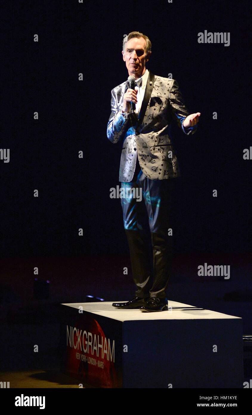 New York, USA. 31. Januar 2017. Bill Nye in Anwesenheit für Nick Graham Männer RTW Herbst 2017 Fashion Show, Oberlicht Clarkson Sq, neue York.Credit: Kristin Callahan/Everett Collection/Alamy Live News Stockfoto