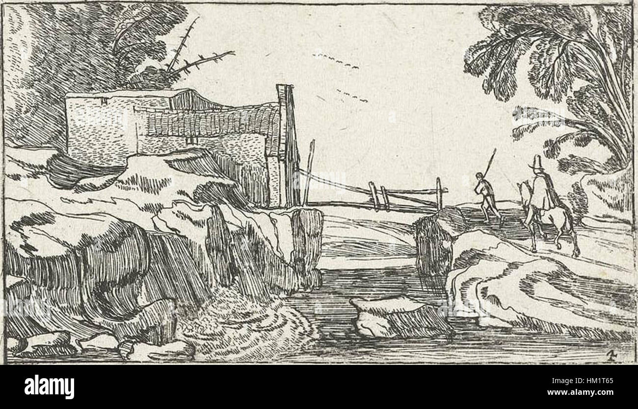 Dieses Gemälde aus dem 17. Jahrhundert von Johannes Pietersz. Berendrecht zeigt ein historisches Thema, das detaillierte künstlerische Technik und Komposition zeigt. Berendrecht war bekannt für seine Werke, die den Alltag und historische Ereignisse einfangen, oft mit großer Aufmerksamkeit auf Licht und Schatten gemalt. Stockfoto