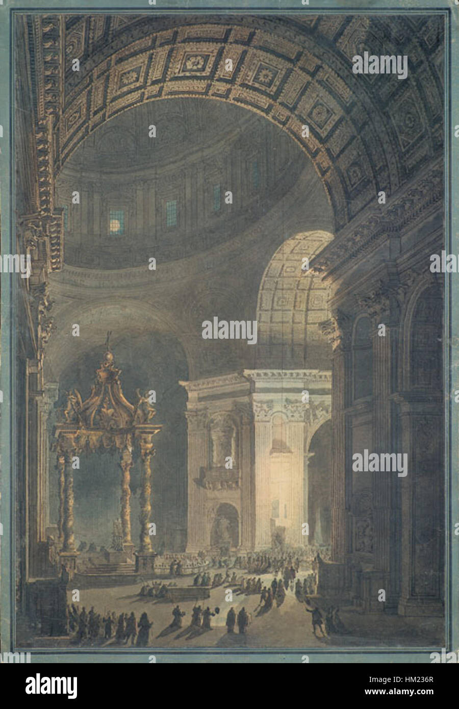 Diese beleuchtete Handschrift zeigt das „Fastenkreuz“ und spiegelt die religiöse Symbolik der Zeit wider. Das Kunstwerk zeigt detaillierte Beleuchtungstechniken, die typisch für mittelalterliche religiöse Texte sind. Stockfoto