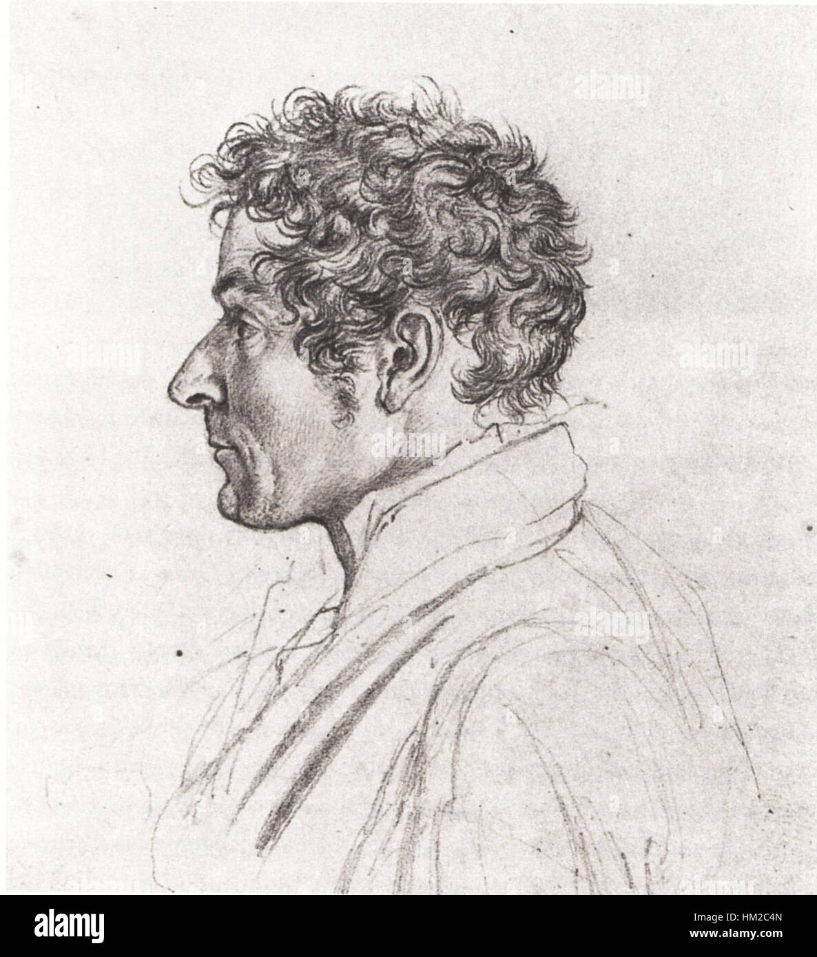 Johann Adam Klein - Franz Ludwig Catel 1820 Stockfoto