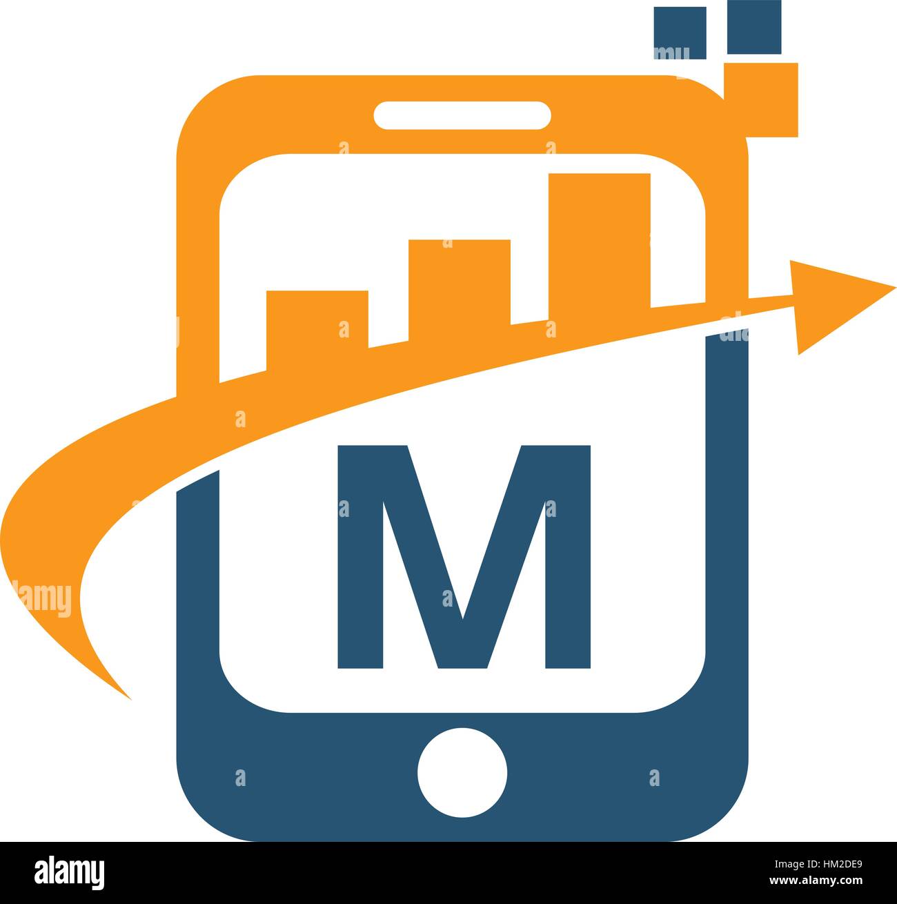 Mobile Marketing ersten M Stock Vektor Mobile Marketing ersten M Stock Vektor