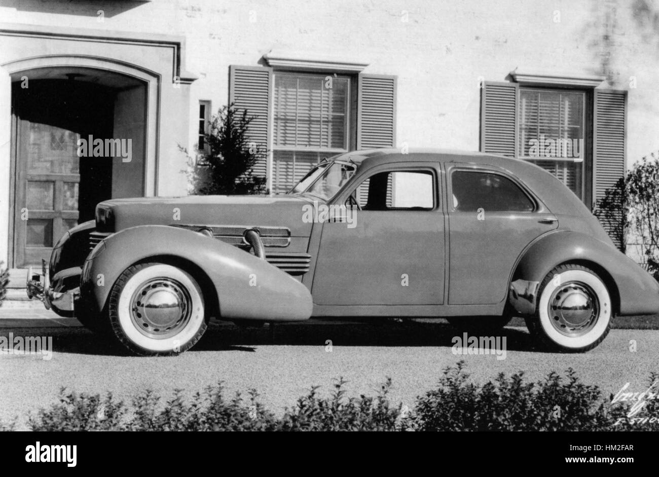 CORD MOTOR COMPANY 812 Supercharged Beverly Limousine, die zweite Modellgeneration 1937 Stockfoto