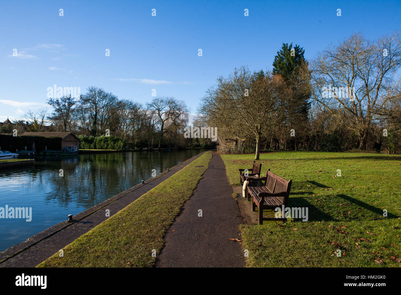 Thames River Stockfoto