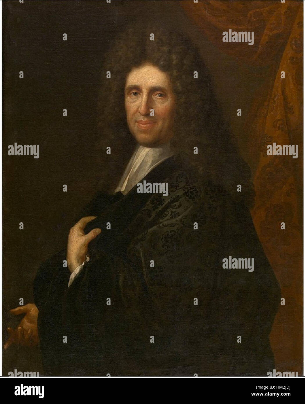 Dieses Porträt von Jacob Denys zeigt Gregorius Martens, den Bürgermeister und Häuptling von Antwerpen, sowie den Dekan der Gilde von St. Lukas. Das Gemälde unterstreicht seine Führungsposition und Rolle in der Stadt Antwerpen im 16. Jahrhundert. Stockfoto