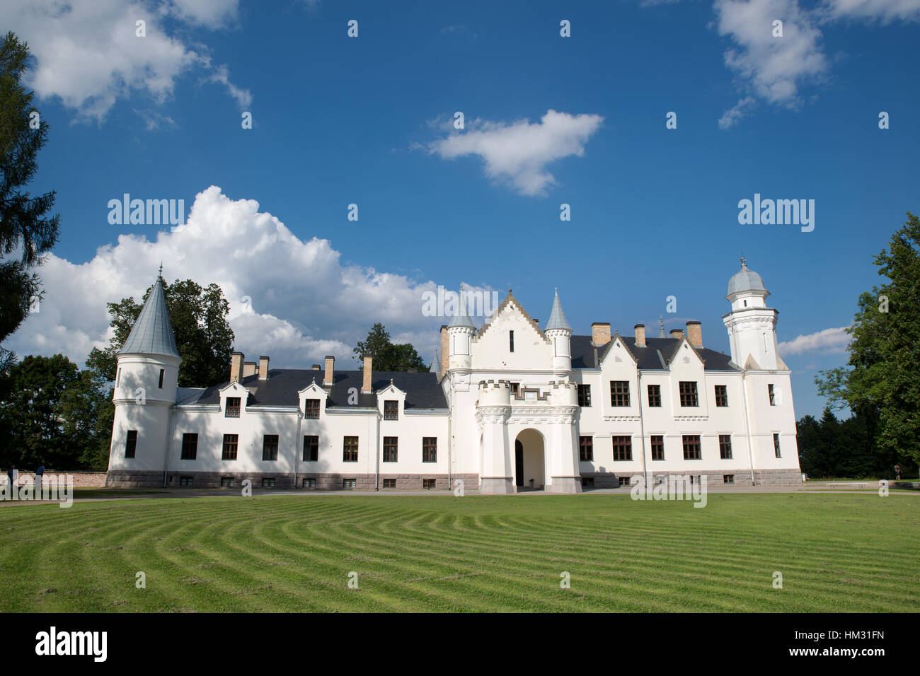 Schloss Alatskivi, Landkreis Tartu, Estland Stockfoto