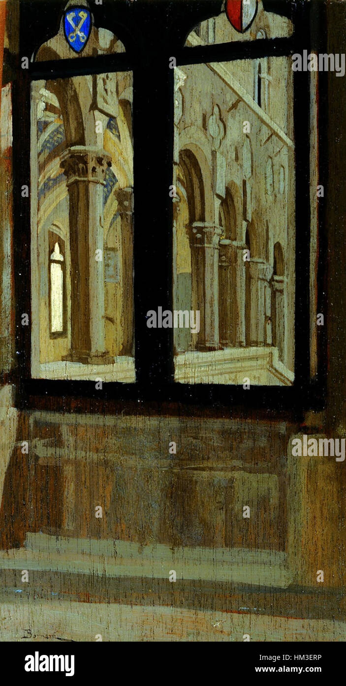 „La Finestra“ ist ein Gemälde, das Licht und Perspektive durch ein Fenster erforscht und die Aufmerksamkeit auf die umgebende Landschaft oder das Innere lenkt. Die Komposition spielt mit Raum und Tiefe, eine charakteristische Technik des Künstlers. Stockfoto „La Finestra“ ist ein Gemälde, das Licht und Perspektive durch ein Fenster erforscht und die Aufmerksamkeit auf die umgebende Landschaft oder das Innere lenkt. Die Komposition spielt mit Raum und Tiefe, eine charakteristische Technik des Künstlers. Stockfoto