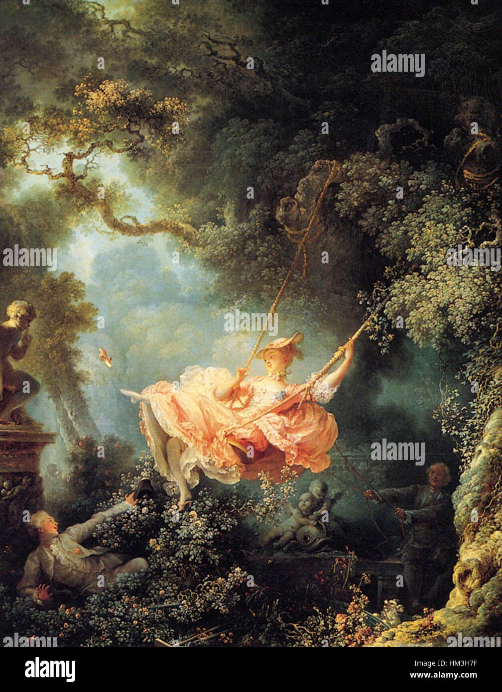 Jean-Honore Fragonard die Schaukel Stockfoto